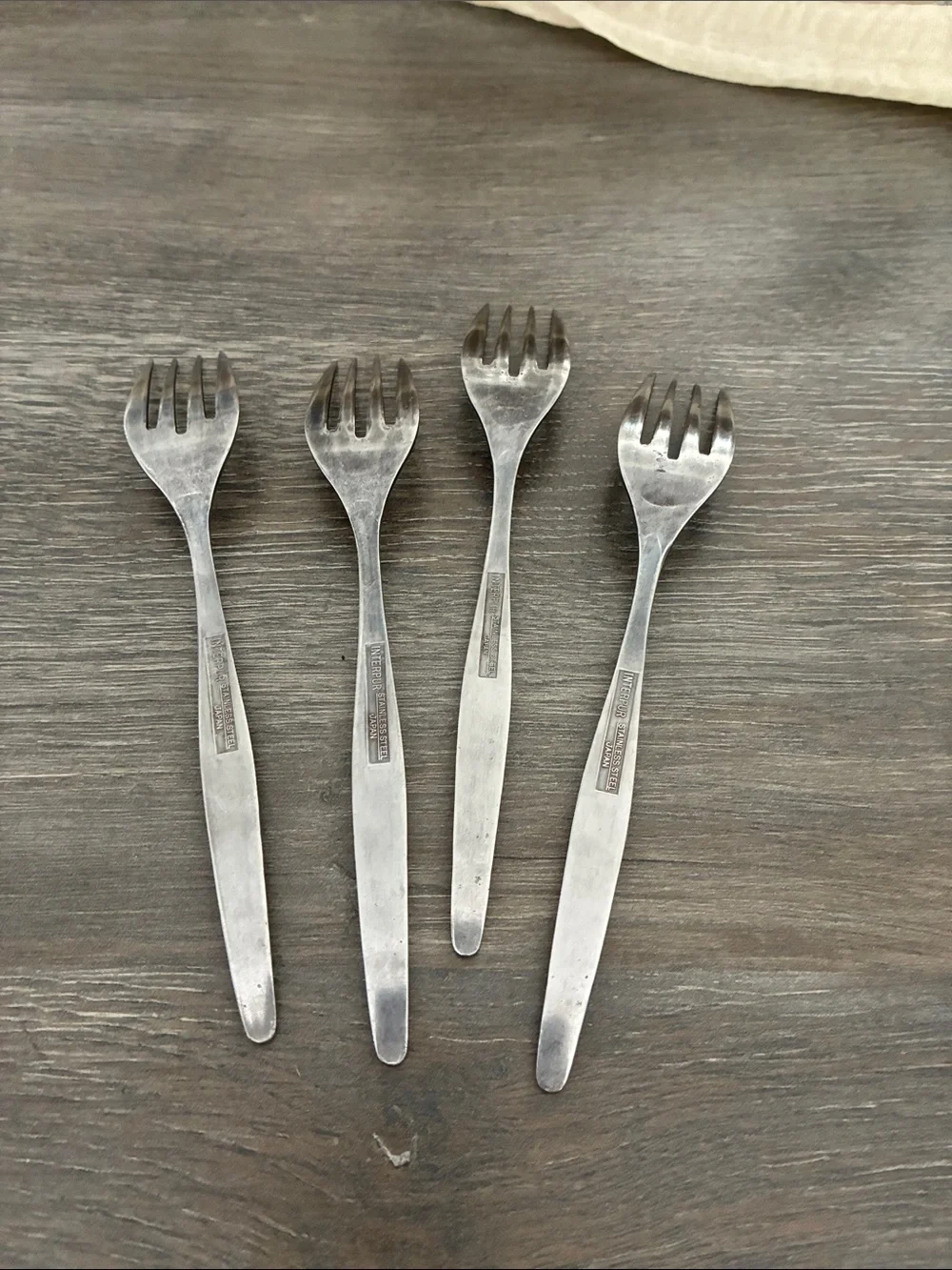 Vintage Interpur Jardinera Daisy and Floral Stainless Steel Japan Flatware